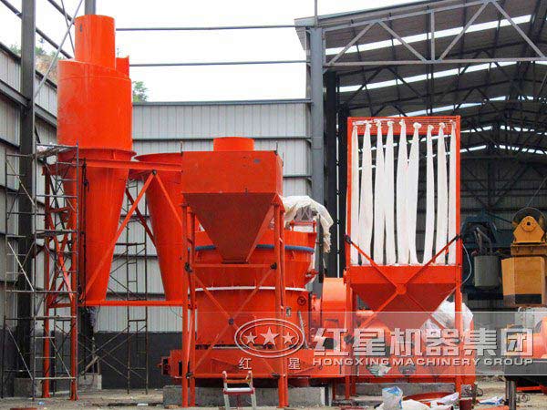 石灰石制粉、破碎都需要那些設備