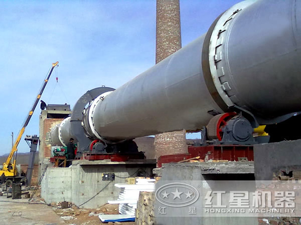 烘干機工作現(xiàn)場