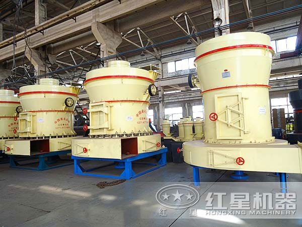 高壓微粉磨粉機(jī)生產(chǎn)車(chē)間