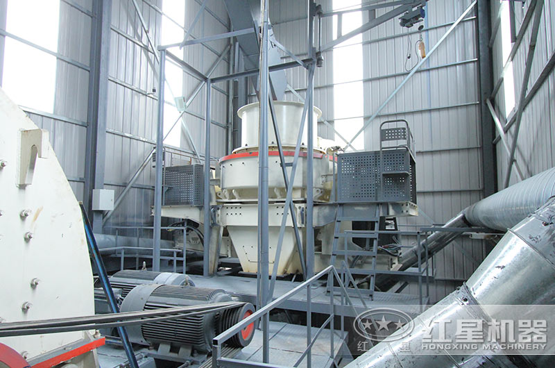 HVI沖擊式制砂整形機工作現(xiàn)場 HVI沖擊式制砂整形機工作現(xiàn)場