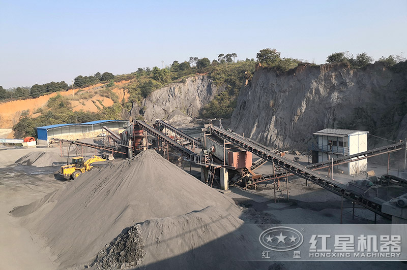 300噸花崗巖石料生產(chǎn)線(xiàn)配置方案（含現(xiàn)場(chǎng)視頻）