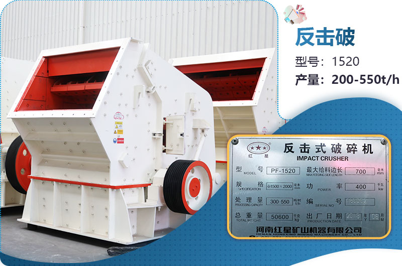 1520反擊破每小時產(chǎn)量多少？有多重？各項參數(shù)介紹