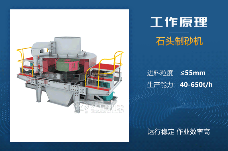 石頭制砂機(jī)工作原理圖