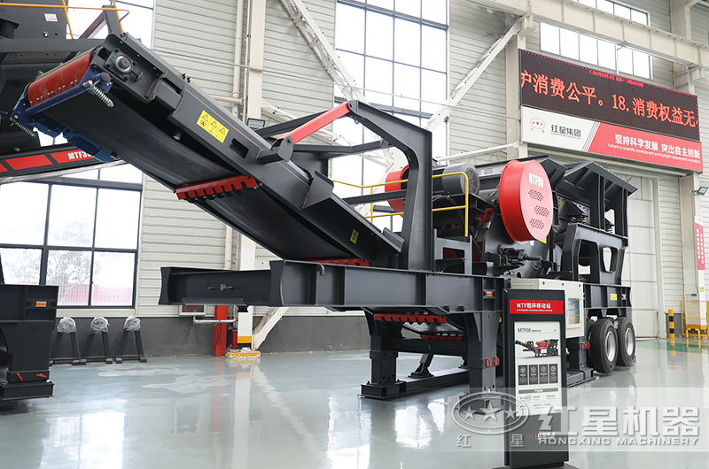 時產(chǎn)150噸移動破碎機配置參數(shù)_多少錢一臺？