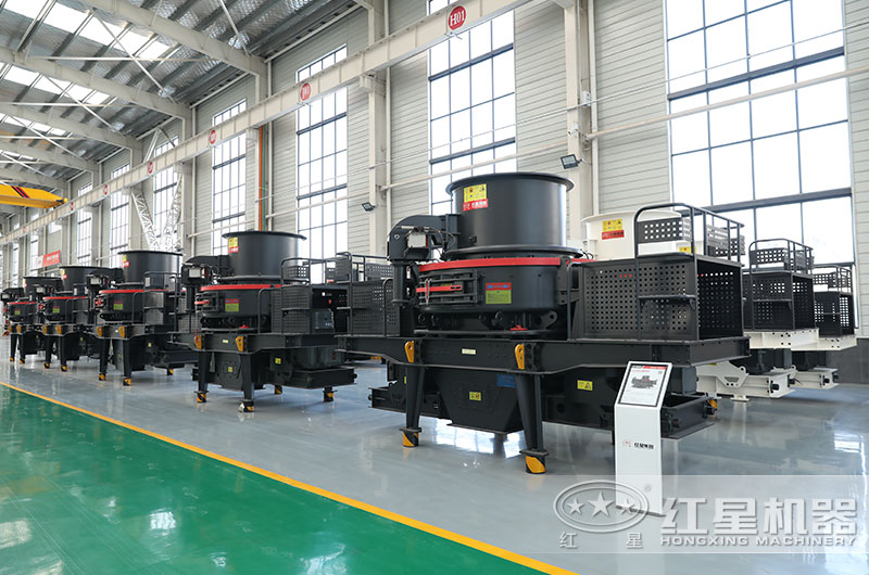 河卵石制砂設(shè)備實拍圖