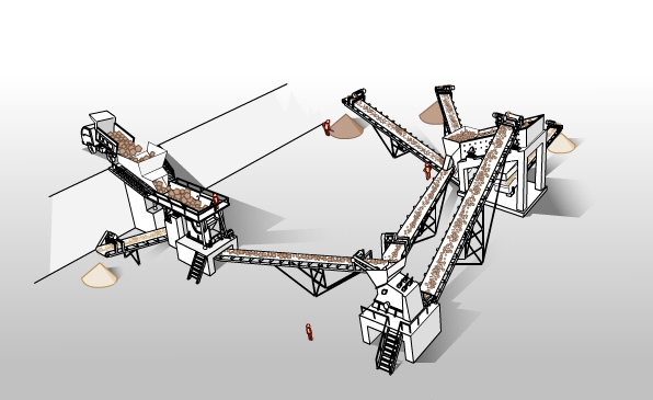 紅星河卵石打砂機(jī)生產(chǎn)線