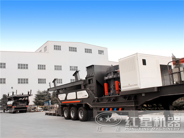 車載式流動(dòng)打石機(jī)現(xiàn)價(jià)一臺(tái)多少錢？