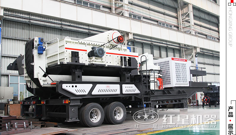 這部輪胎式移動青石破碎站作業(yè)零污染，價格還不貴，別猶豫啦！