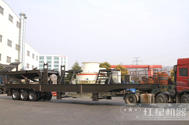 河南紅星移動制沙機(jī)發(fā)貨