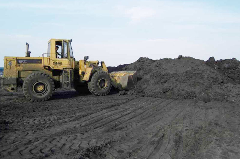 濕煤泥怎么破碎？選用這款800型立式破碎機還不錯