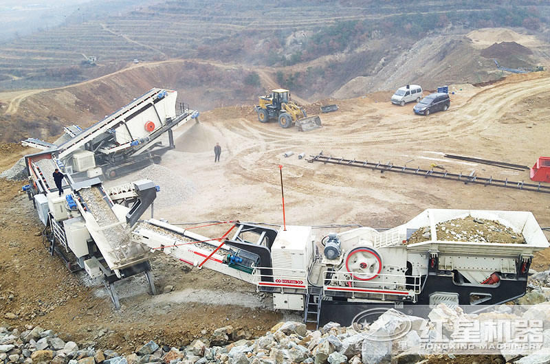 移動磕石一體機(jī)器價格是多少，哪里有賣？