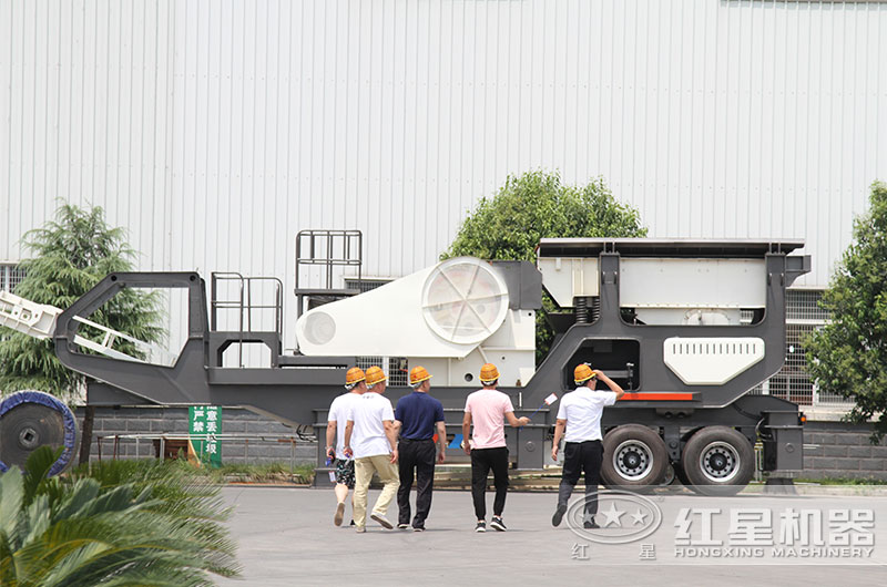 時產(chǎn)40-80噸移動破碎機配置、價格及生產(chǎn)視頻