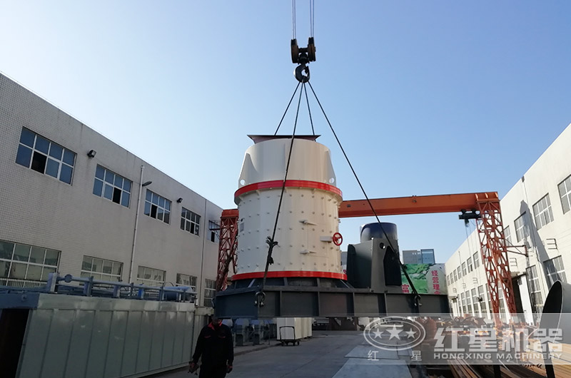 立軸復(fù)合破制砂機(jī)裝車發(fā)貨中