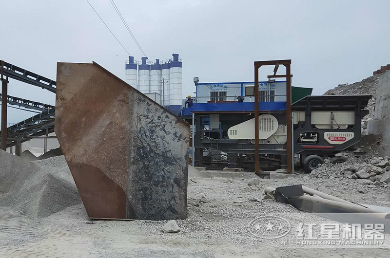 移動(dòng)石子破碎一體機(jī)處理建筑垃圾后可以用來作為路基回填嗎？