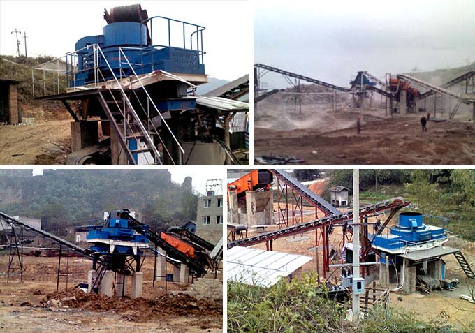 砂石料制砂機(jī)現(xiàn)場展示